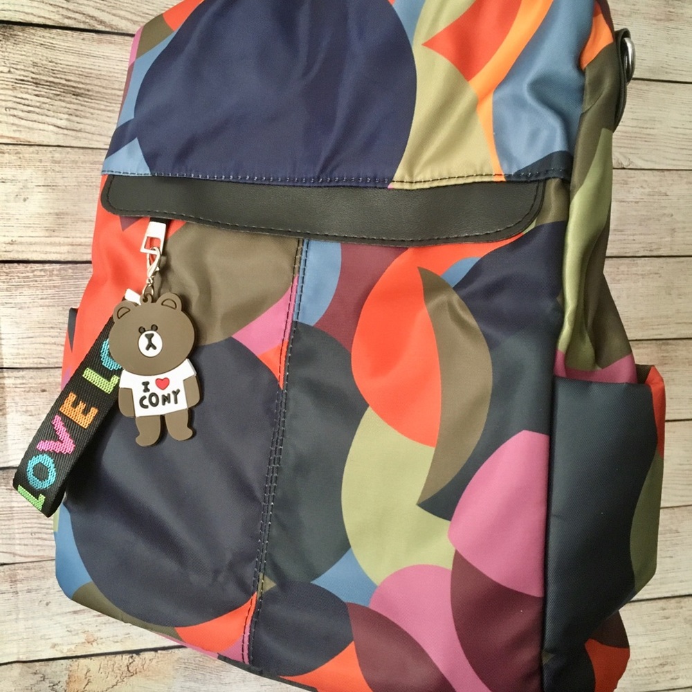 Multicolored Backpack 🎒 - Picture 3 of 7